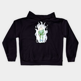 Burning nature Kids Hoodie